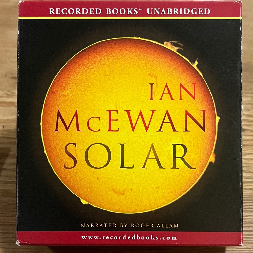 'SOLAR' by Ian McEwan